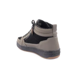 Menino*SKECHERS Bota Smooth Street KAKI