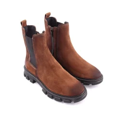 Botins*ATRAI Botim Cognac
