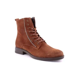 Botins*GIORGIO FALCONE Botim Cognac