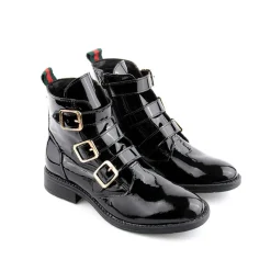 Botins*GIORGIO FALCONE Botim Preto