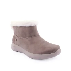 Botins*SKECHERS Botim On-the-go Joy Taupe