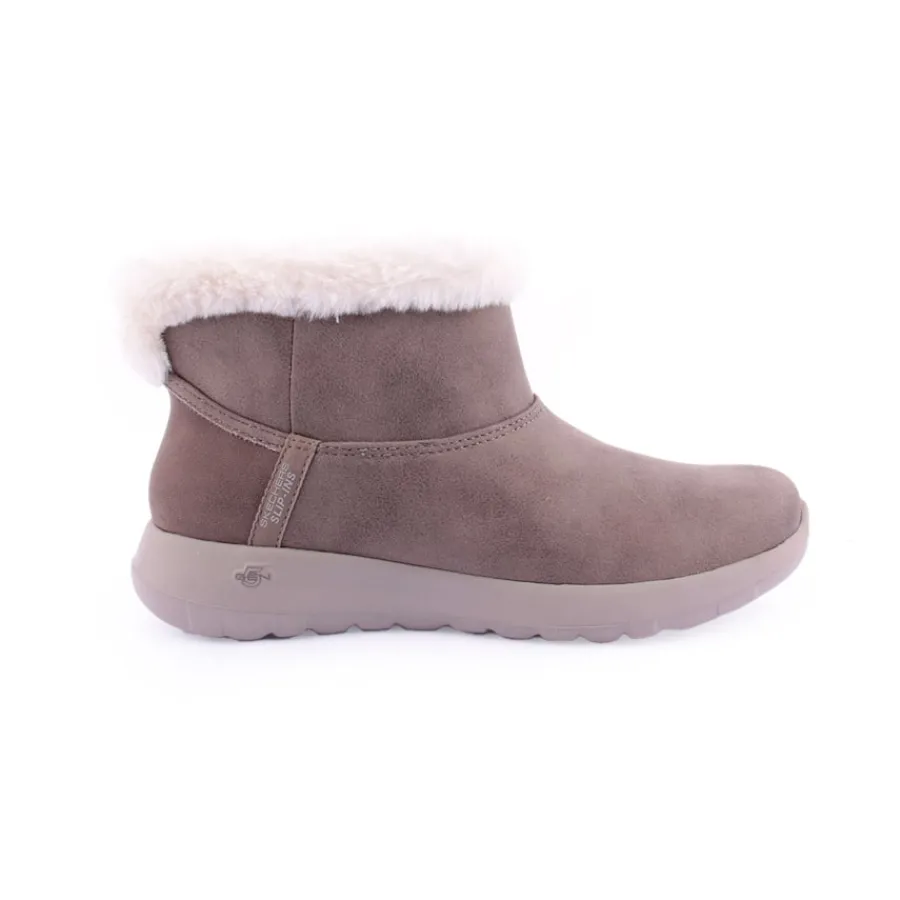 Botins*SKECHERS Botim On-the-go Joy Taupe