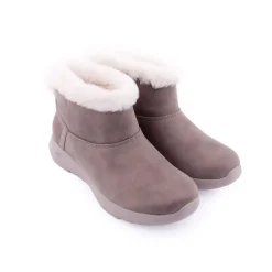 Botins*SKECHERS Botim On-the-go Joy Taupe