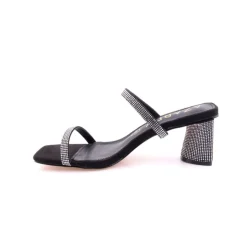 Sandalias Altas*AZAREY Chinelo Preto