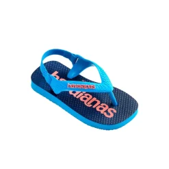 Menino*HAVAIANAS Chinelo baby Logomania Azul