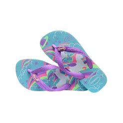 Menina*HAVAIANAS Chinelo Kids Fantasy Celeste