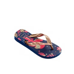 Menina*HAVAIANAS Chinelo Kids Top Pets Azul