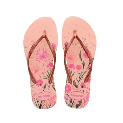 Chinelos / Socas*HAVAIANAS Chinelo SLIM ORGANIC Nude