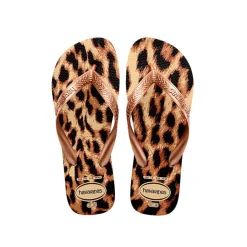 Chinelos / Socas*HAVAIANAS Chinelo Top Animals Dourado