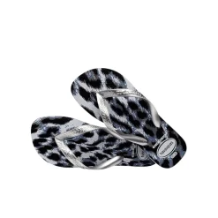 Chinelos / Socas*HAVAIANAS Chinelo Top Animals Prateado
