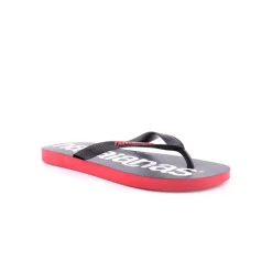 Chinelos / Sandálias*HAVAIANAS Chinelo Top Logomania Pr.Vermelho