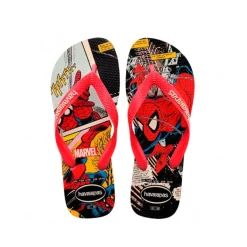 Menino*HAVAIANAS Chinelo Top Marvel Classics Vermelho