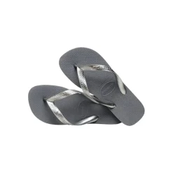 Chinelos / Socas*HAVAIANAS Chinelo TOP TIRAS Prateado