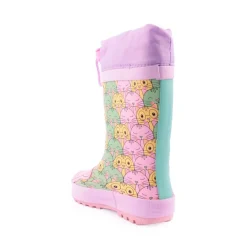 Menina*CRECENDO Galocha Lilas