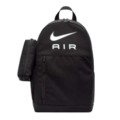 Criança*NIKE Mochila ELEMENTAL Pr.Branco
