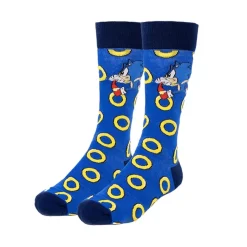 Criança*SONIC Pack 3 Meias Azul