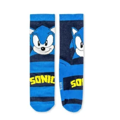 Criança*SONIC Pack 4 Meias Azul
