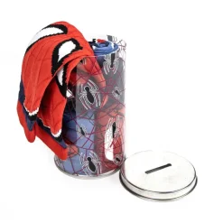 Criança*SPIDER Pack 4 Meias MAN Vermelho