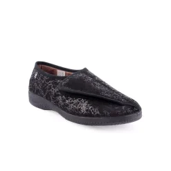 Chinelos Quarto*JAVER Pantufa Preto