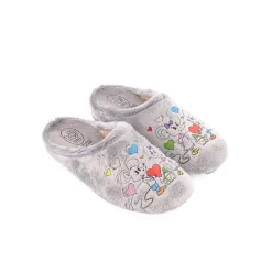 Menina*JAVER Pantufa Cinza