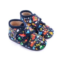 Menino*JAVER Pantufa Azul