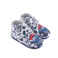 Menino*JAVER Pantufa Azul