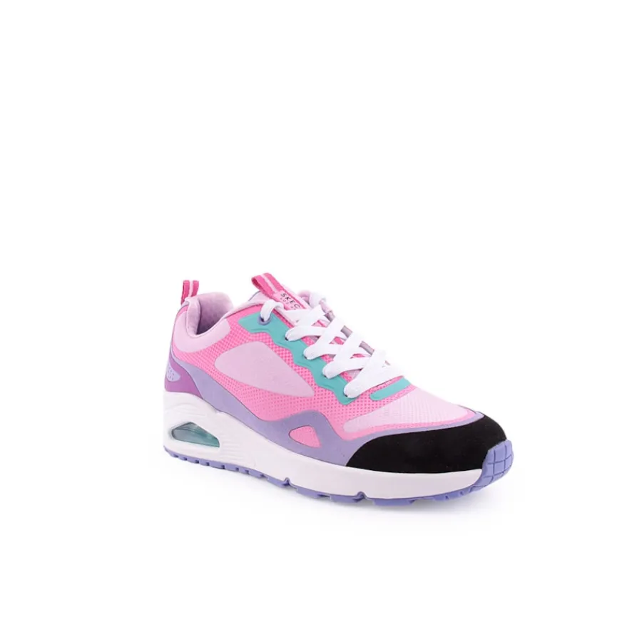 Menina|Criança*SKECHERS Saaptilha Uno - Color Steps Rosa