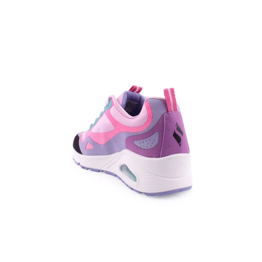 Menina|Criança*SKECHERS Saaptilha Uno - Color Steps Rosa