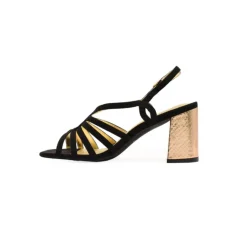 Sandalias Altas*AZAREY Sandália Preto