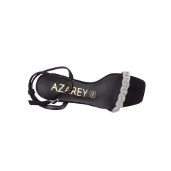Sandalias Altas*AZAREY Sandália Preto