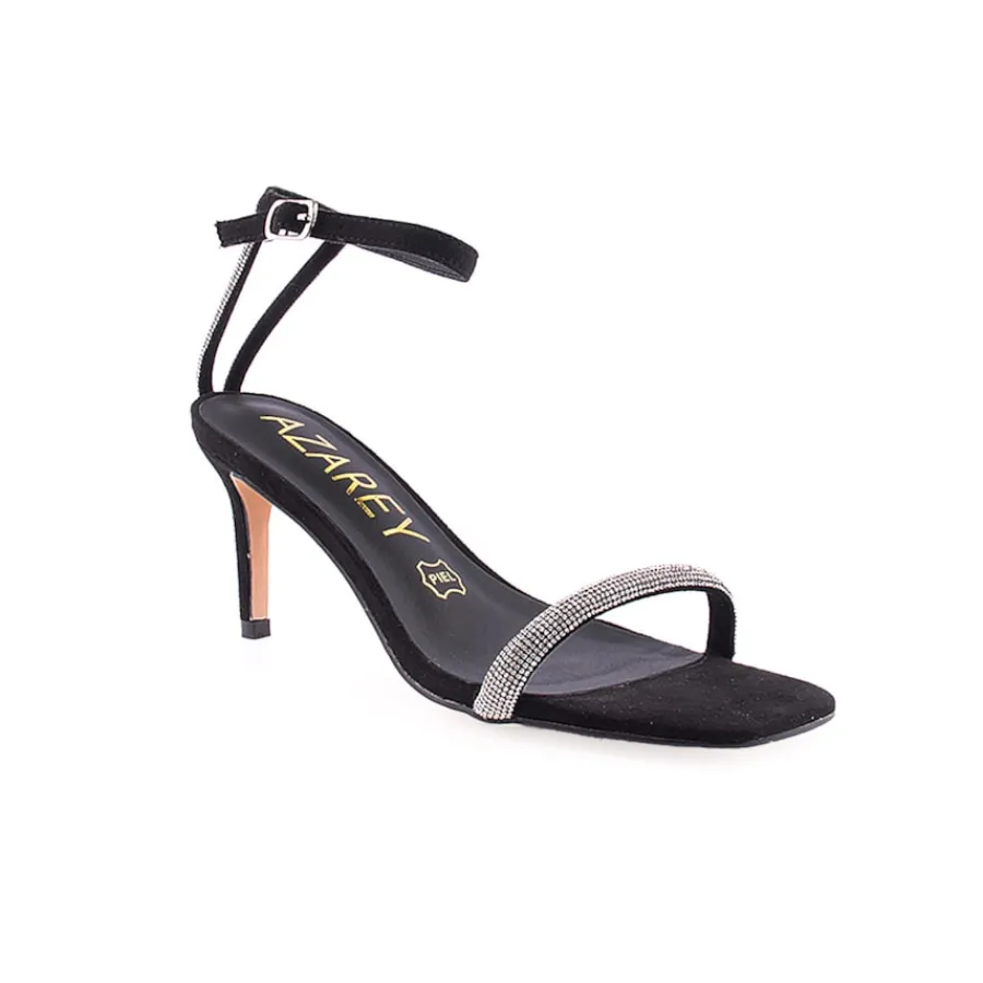 Sandalias Altas*AZAREY Sandália Preto