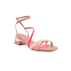 Sandalias Altas*BEIRA RIO Sandália Nude