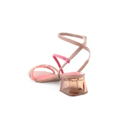 Sandalias Altas*BEIRA RIO Sandália Nude