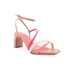 Sandalias Altas*BEIRA RIO Sandália Nude