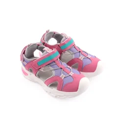 Menina*CRECENDO Sandália Fuxia