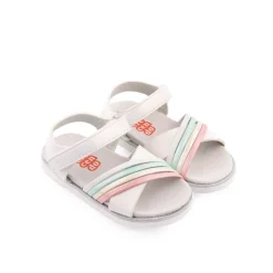 Menina*CRECENDO Sandália Branco