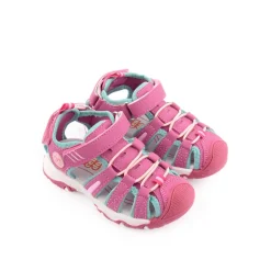 Menina*CRECENDO Sandália Fuxia