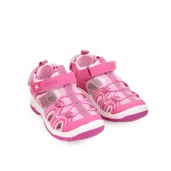 Menina*CRECENDO Sandália Fuxia