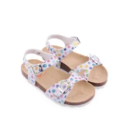 Menina*CRECENDO Sandália Br.Multi