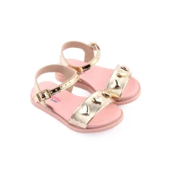 Menina*MOLEKINHA Sandália Ouro