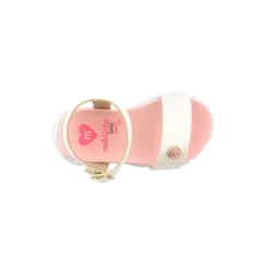 Menina*MOLEKINHA Sandália Branco