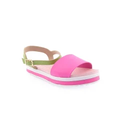 Menina*MOLEKINHA Sandália Fuxia