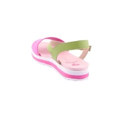 Menina*MOLEKINHA Sandália Fuxia