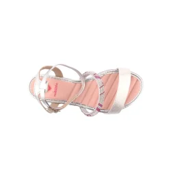 Menina*MOLEKINHA Sandália Prata