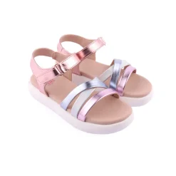 Menina*UAUH! Sandália Nude