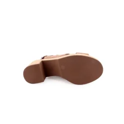 Sandalias Altas*WALKWELL Sandália Taupe