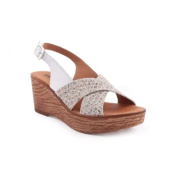 Sandalias Altas*WALKWELL Sandália Branco