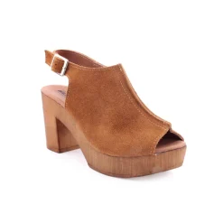 Sandalias Altas*WALKWELL Sandália Camel