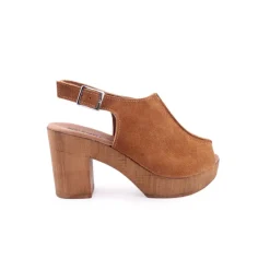 Sandalias Altas*WALKWELL Sandália Camel