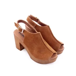 Sandalias Altas*WALKWELL Sandália Camel
